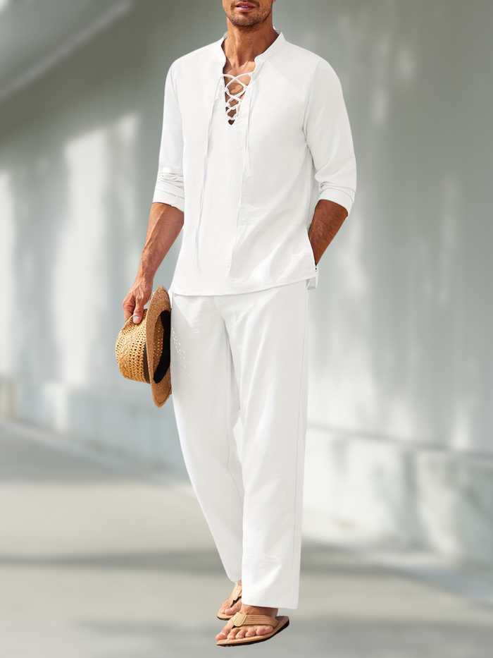 Men's Lightweight Cotton Summer Set