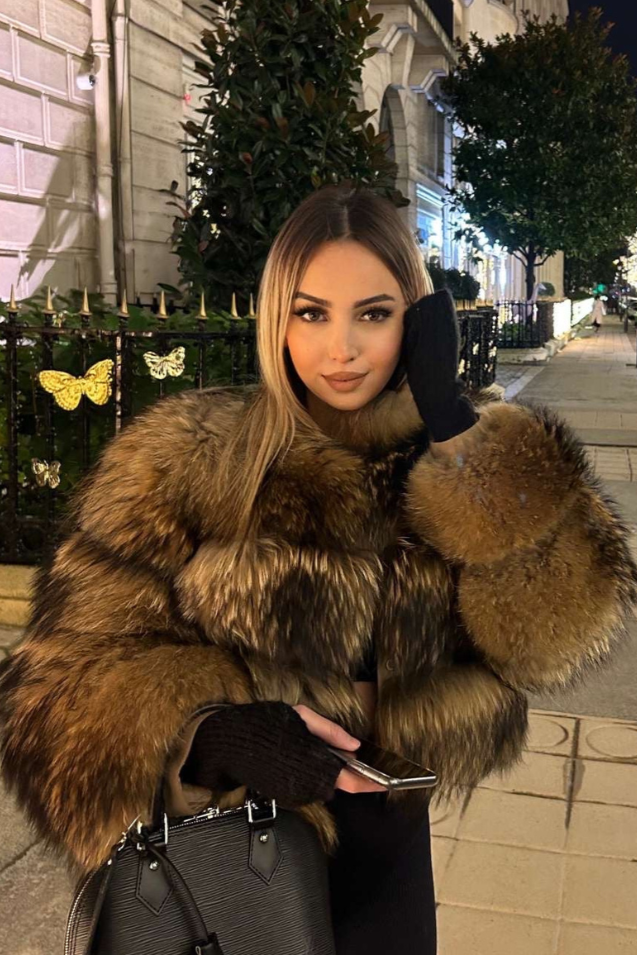Women's Eco-Friendly Faux Fur Jacket