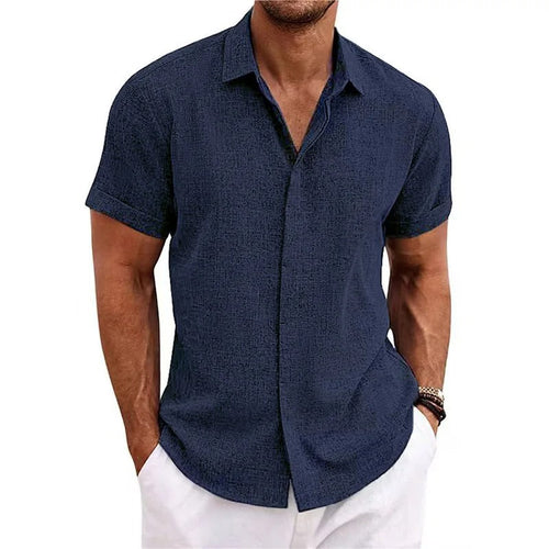 Men's Breathable Cotton Polo Shirt | Stylish Modern Fit Summer Top 1