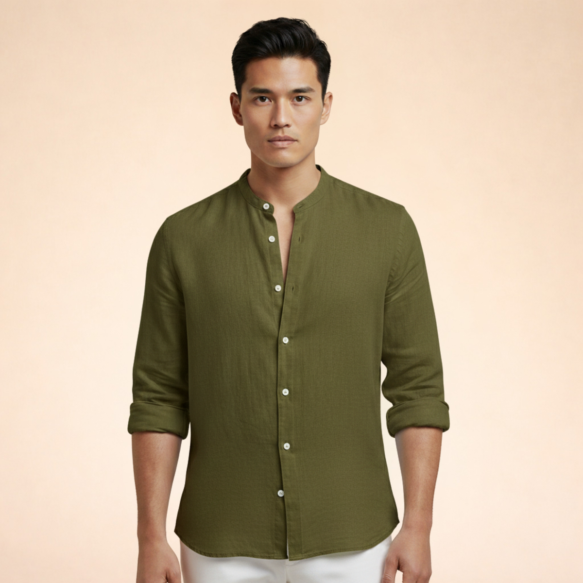 Men's Breathable Linen Shirt