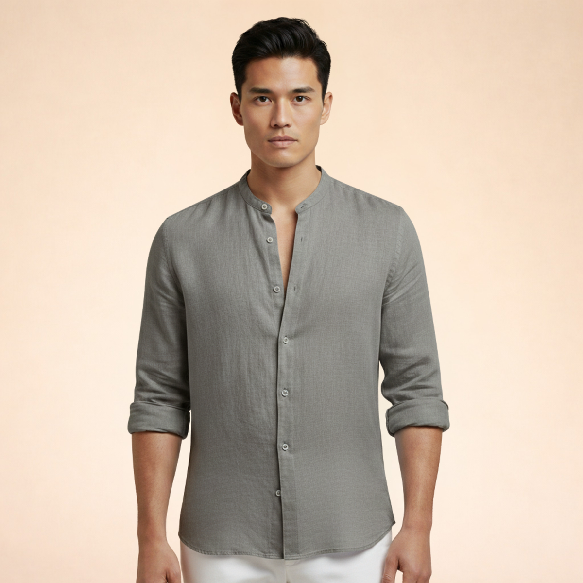 Men's Breathable Linen Shirt