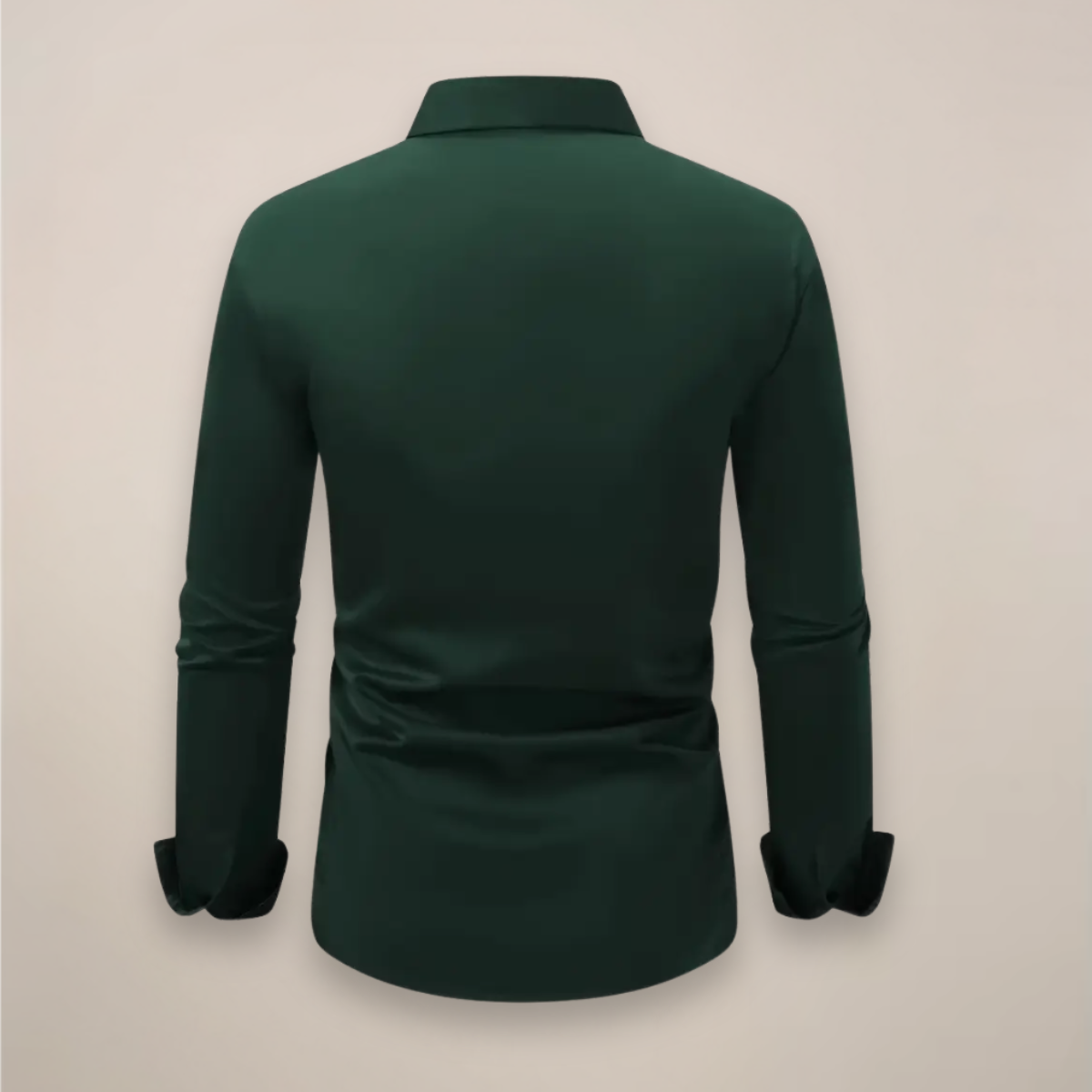 Men's Cotton Long-Sleeve Dress Shirt