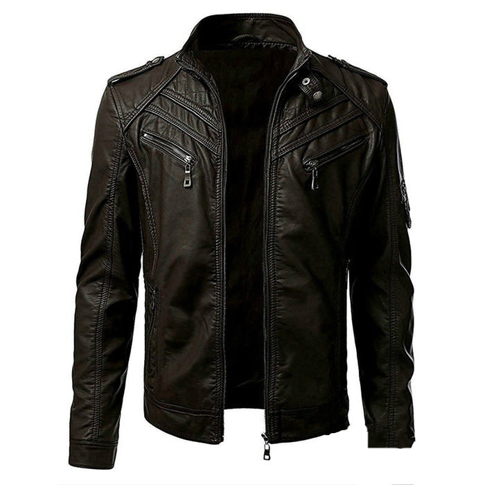 Men's High-Quality Leather Jacket