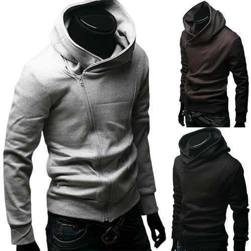 Men's Soft Fabric Zip Hoodie | Comfortable Modern Design for Autumn and Winter 0