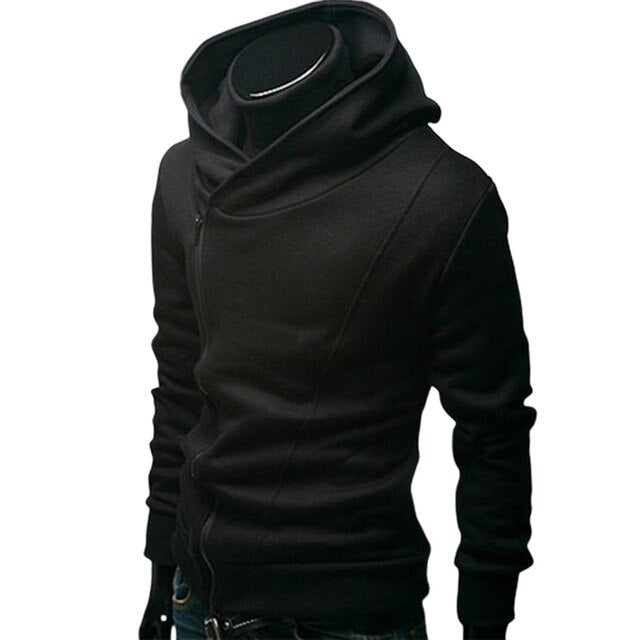 Men's Soft Fabric Zip Hoodie