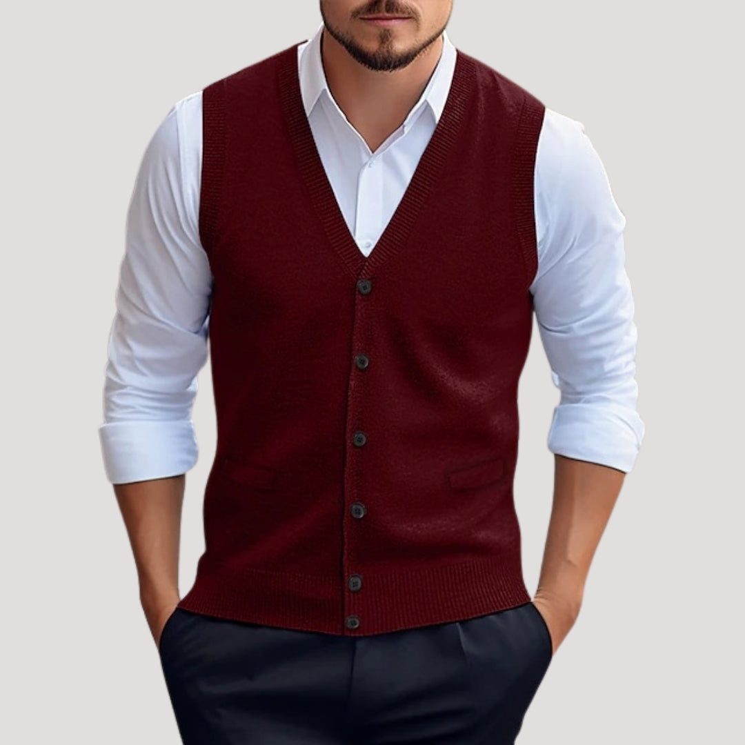 Men's Soft Knit Waistcoat