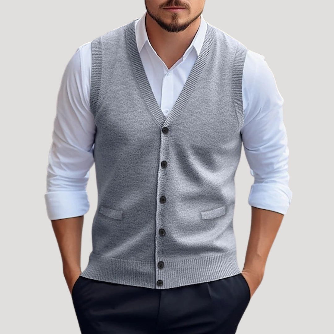 Men's Soft Knit Waistcoat