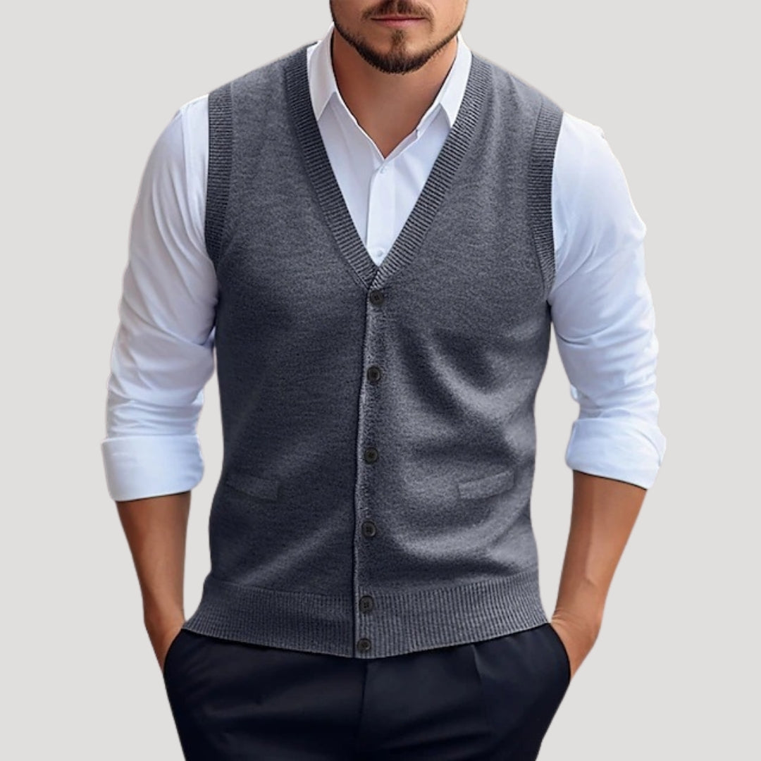 Men's Soft Knit Waistcoat