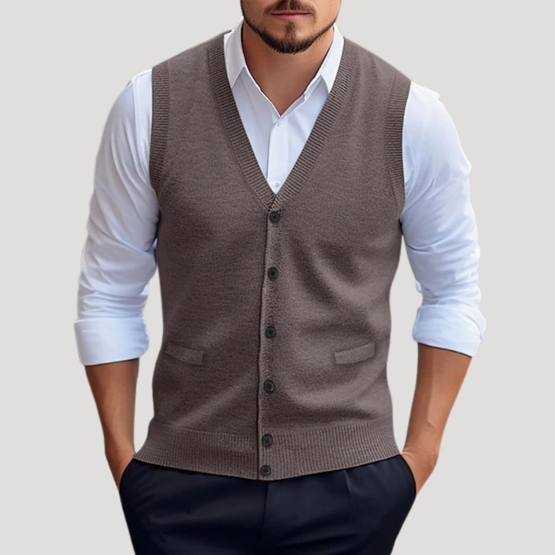 Men's Soft Knit Waistcoat