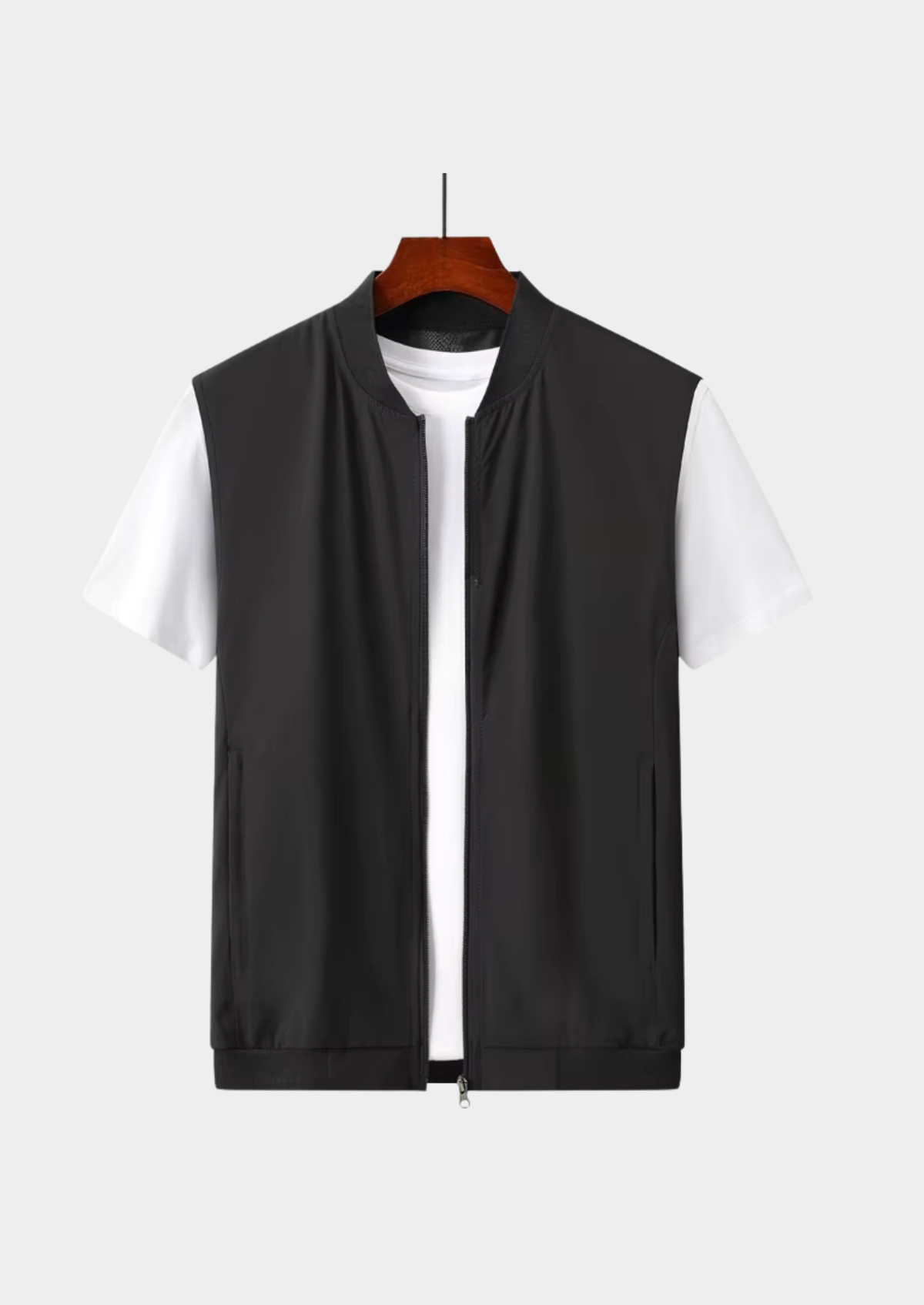 Men's Ultra-Thin Solid Gilet Jacket