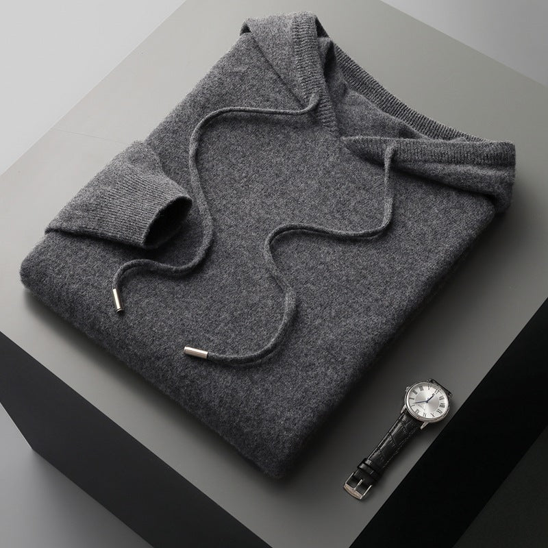 Men's 100% Cashmere Hoodie