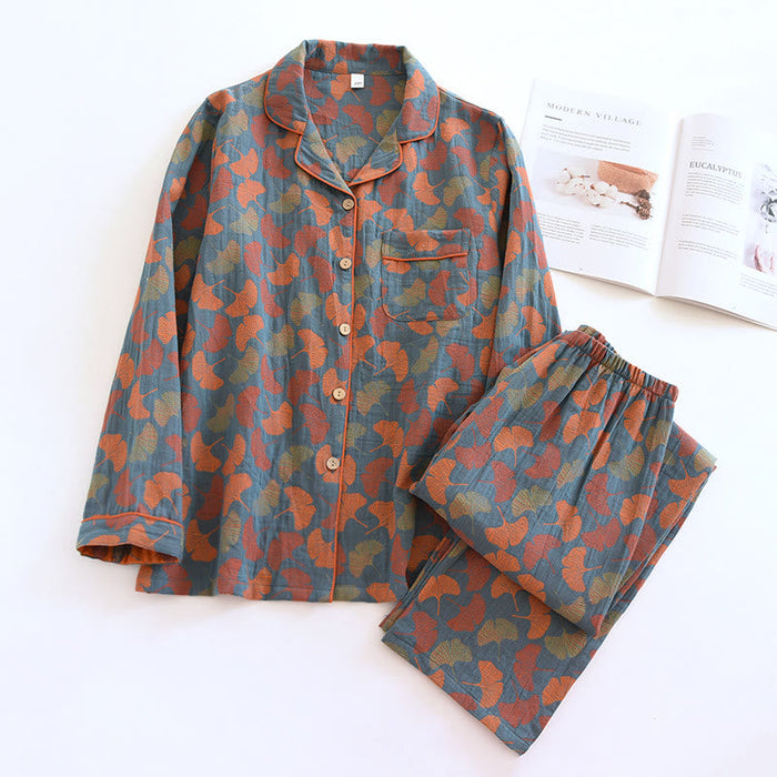 Women's Breathable Cotton Loungewear Set