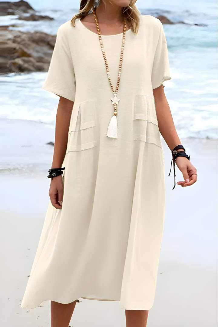 Women's Breathable Midi Dress