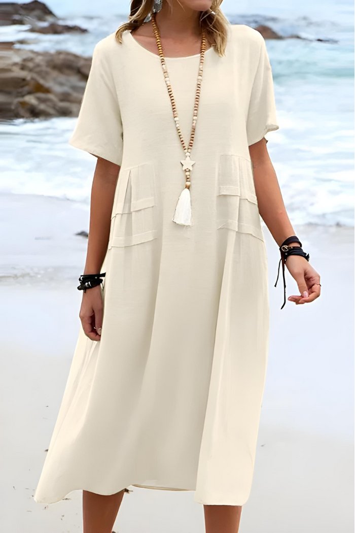 Women's Breathable Midi Dress