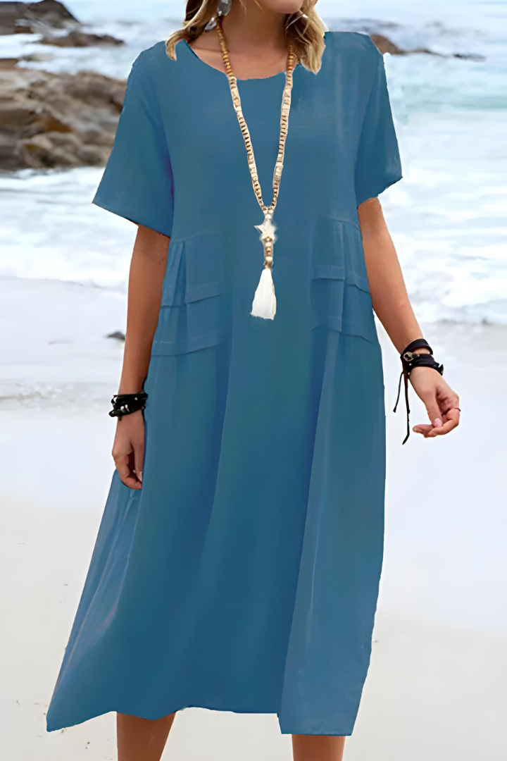 Women's Breathable Midi Dress