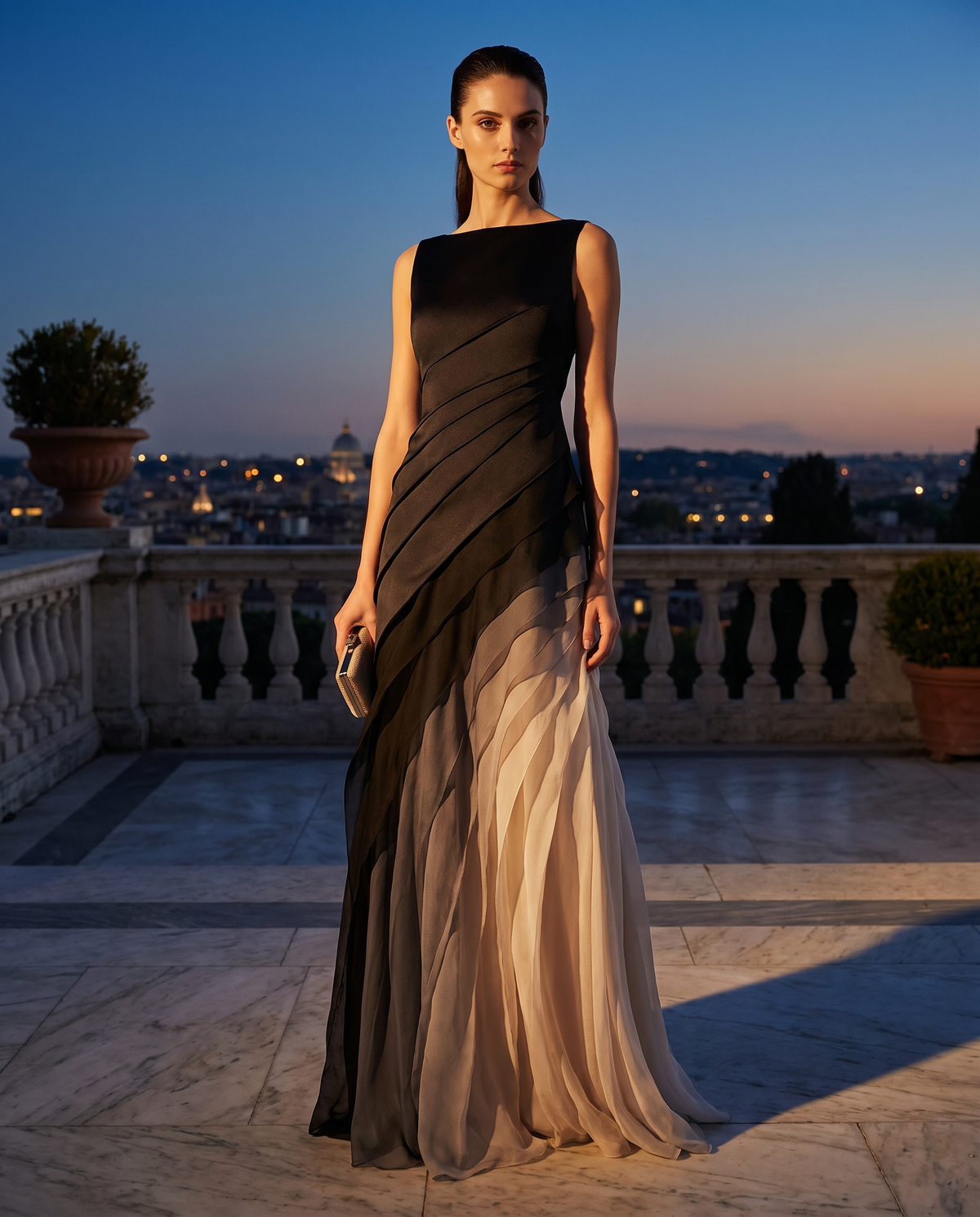 Women's Chiffon Maxi Dress