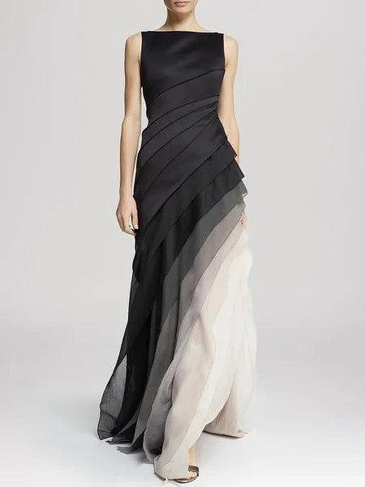 Women's Chiffon Maxi Dress