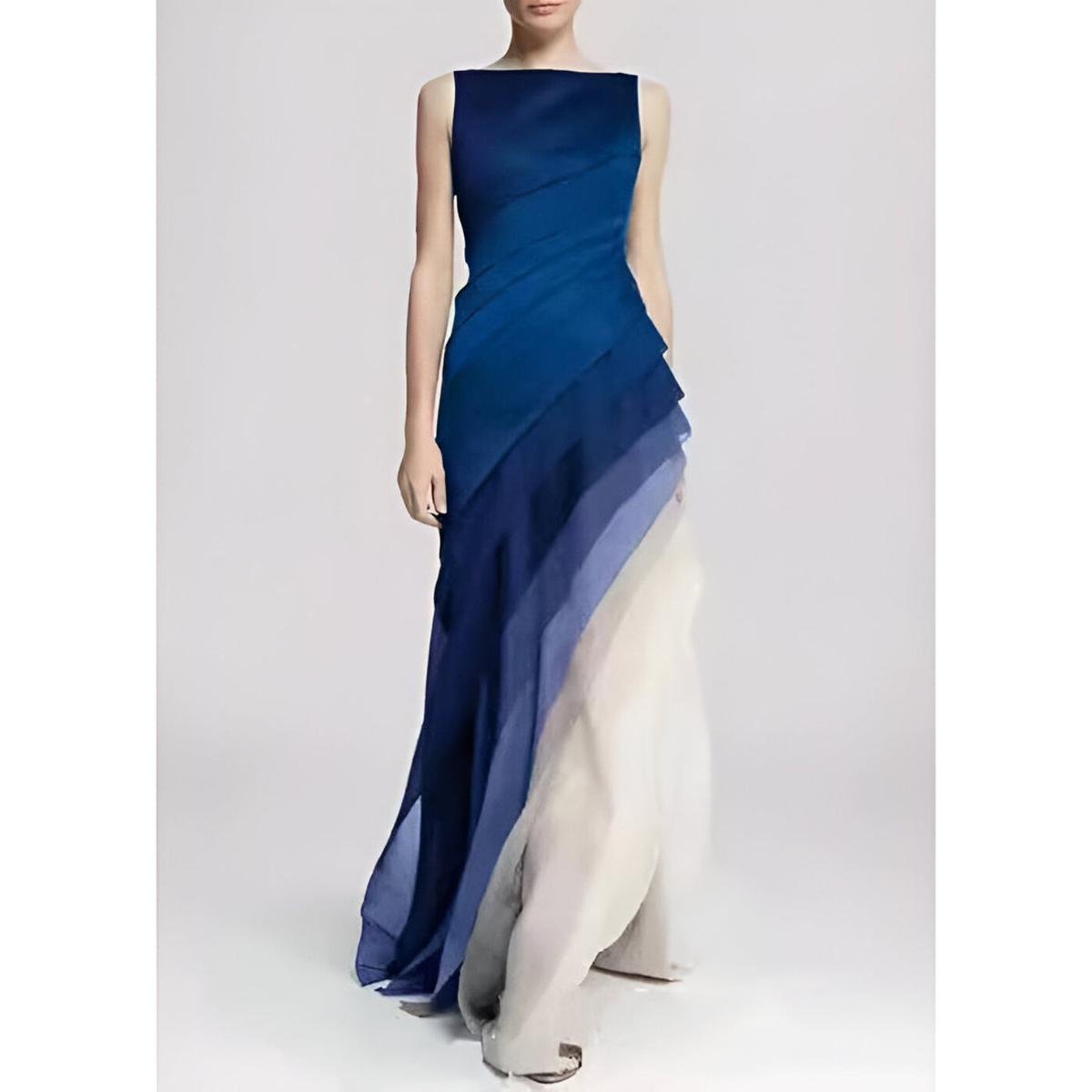 Women's Chiffon Maxi Dress