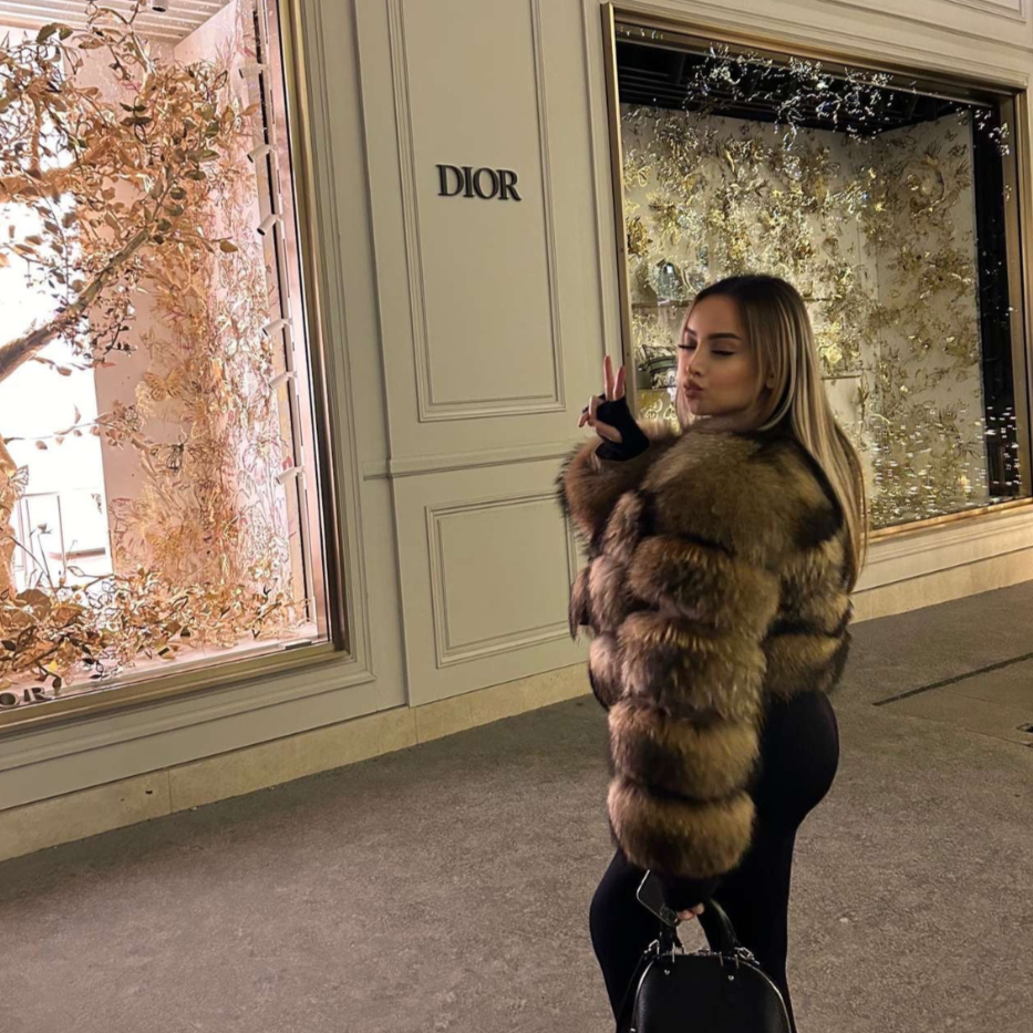 Women's Eco-Friendly Faux Fur Jacket