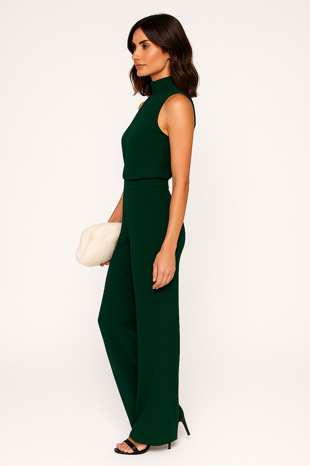 Women's Elegant Polyester Jumpsuit