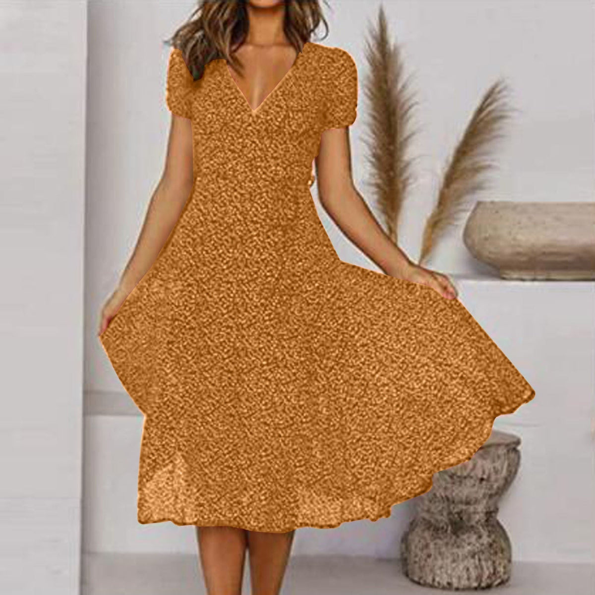 Women's High-Quality A-Line Summer Dress