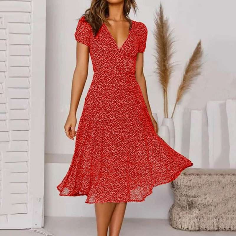 Women's High-Quality A-Line Summer Dress