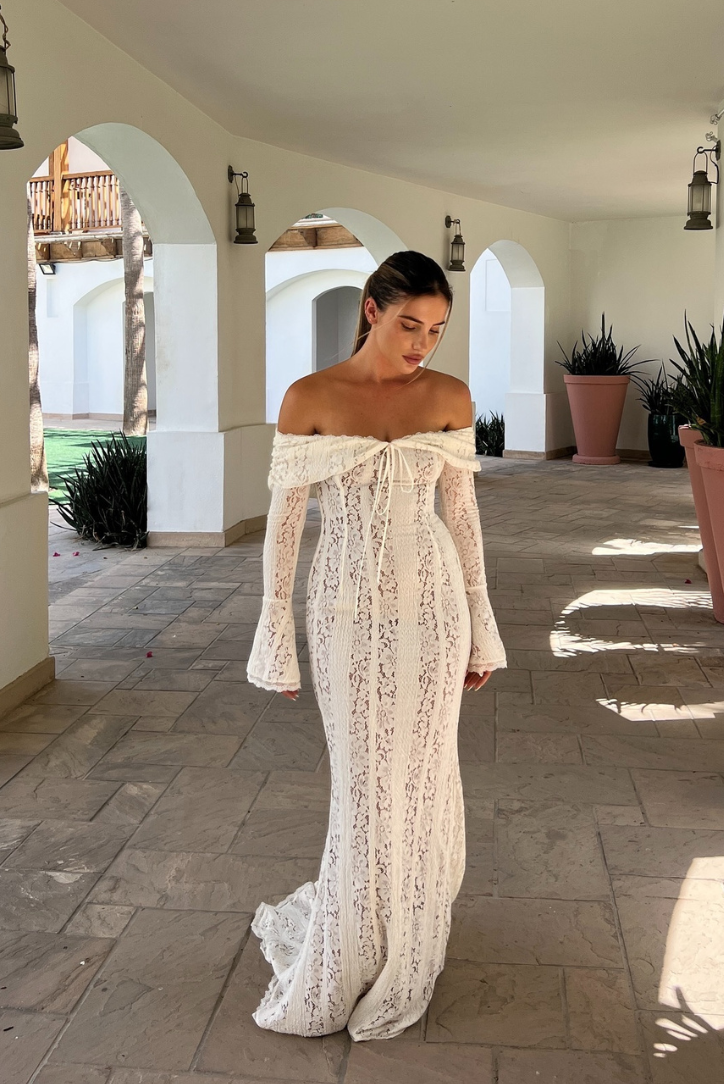 Women's Lace Maxi Dress