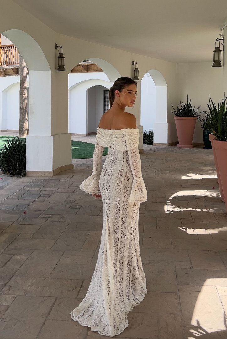 Women's Lace Maxi Dress