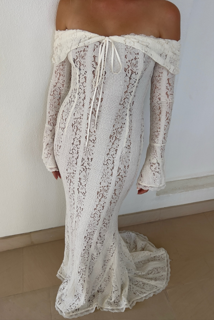 Women's Lace Maxi Dress