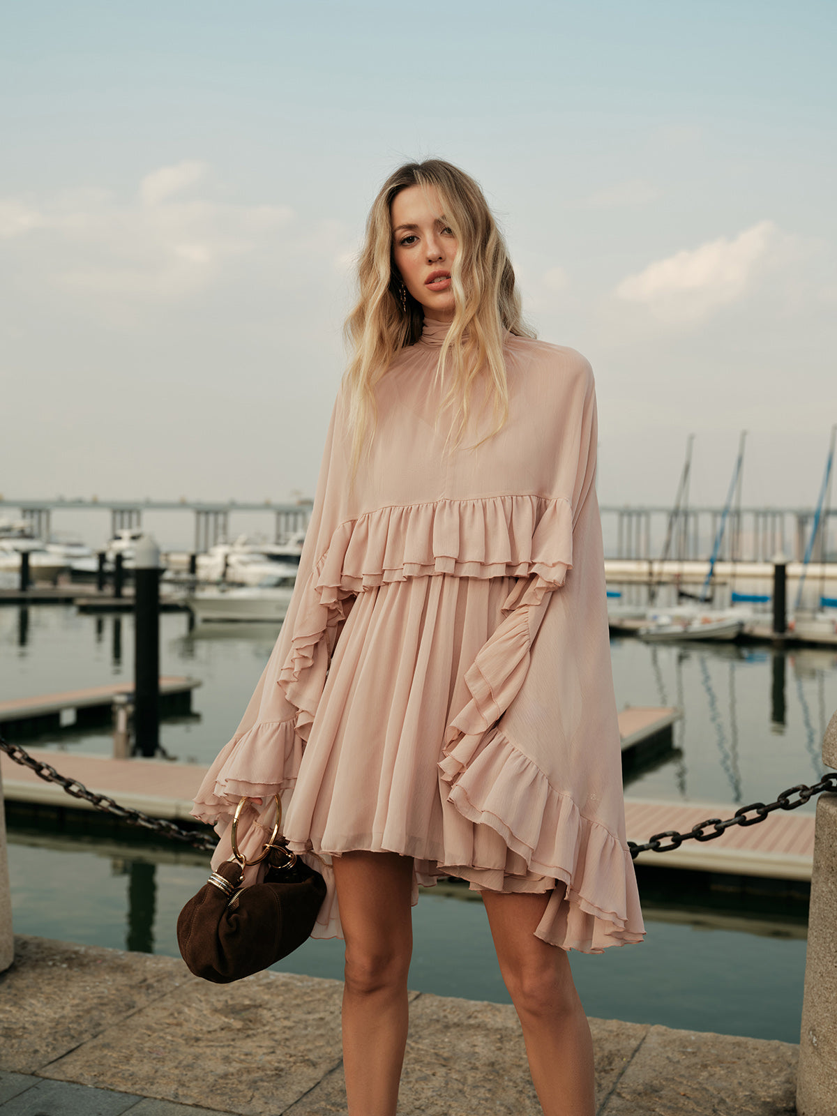 Women's Lightweight Chiffon Dress