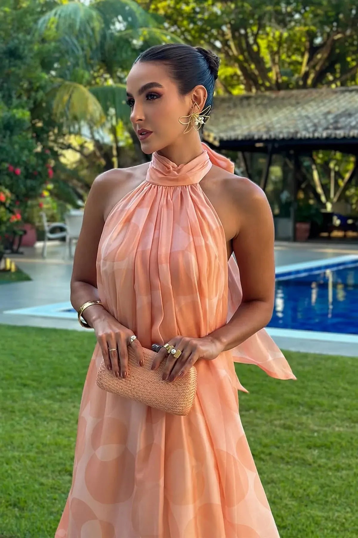 Women's Lightweight Chiffon Maxi Dress
