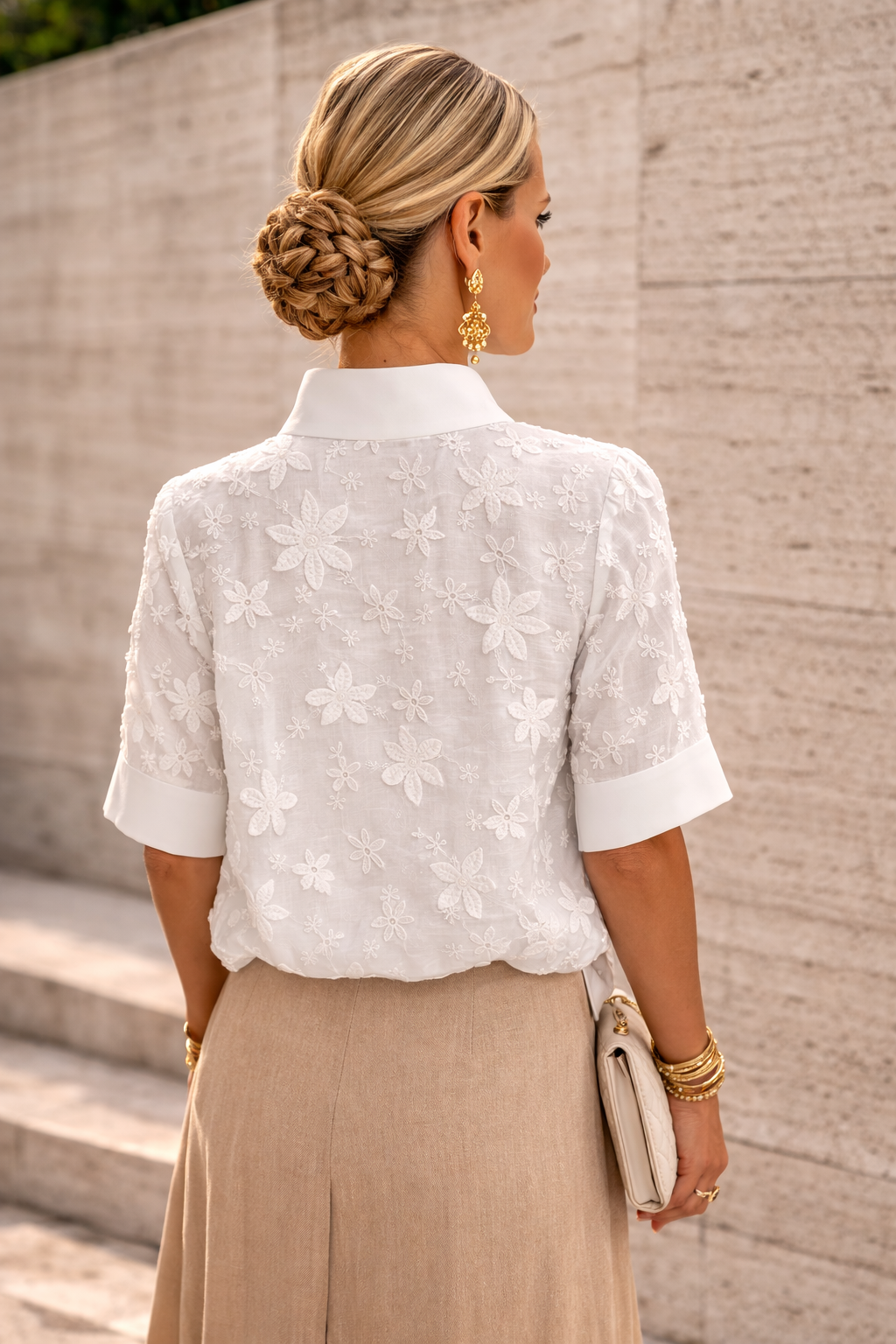 Women's Lightweight Fabric Blouse