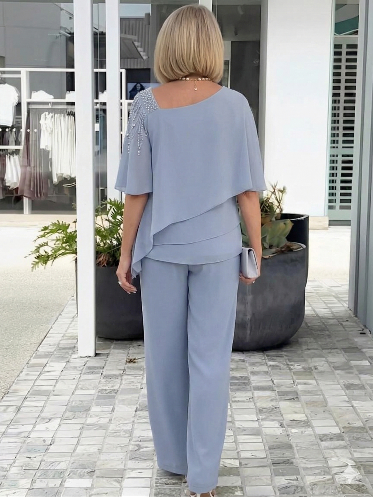 Women's Lightweight Fabric Loungewear Set