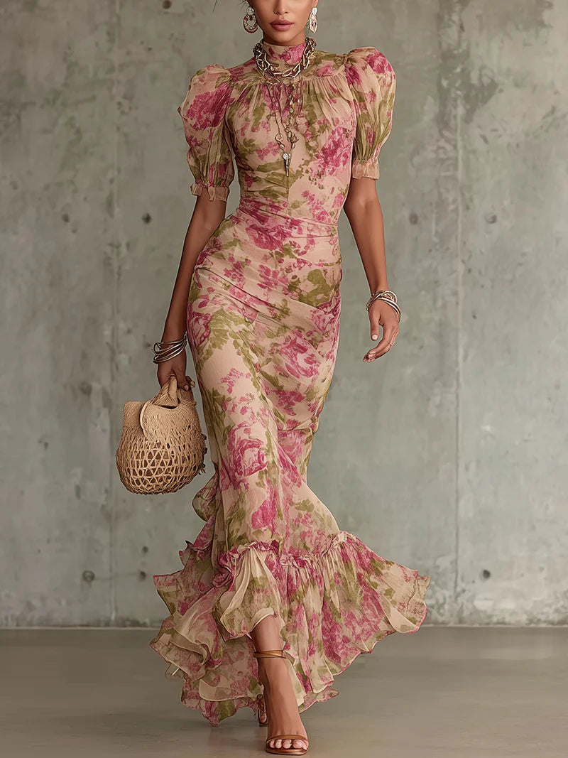 Women's Lightweight Fabric Maxi Dress