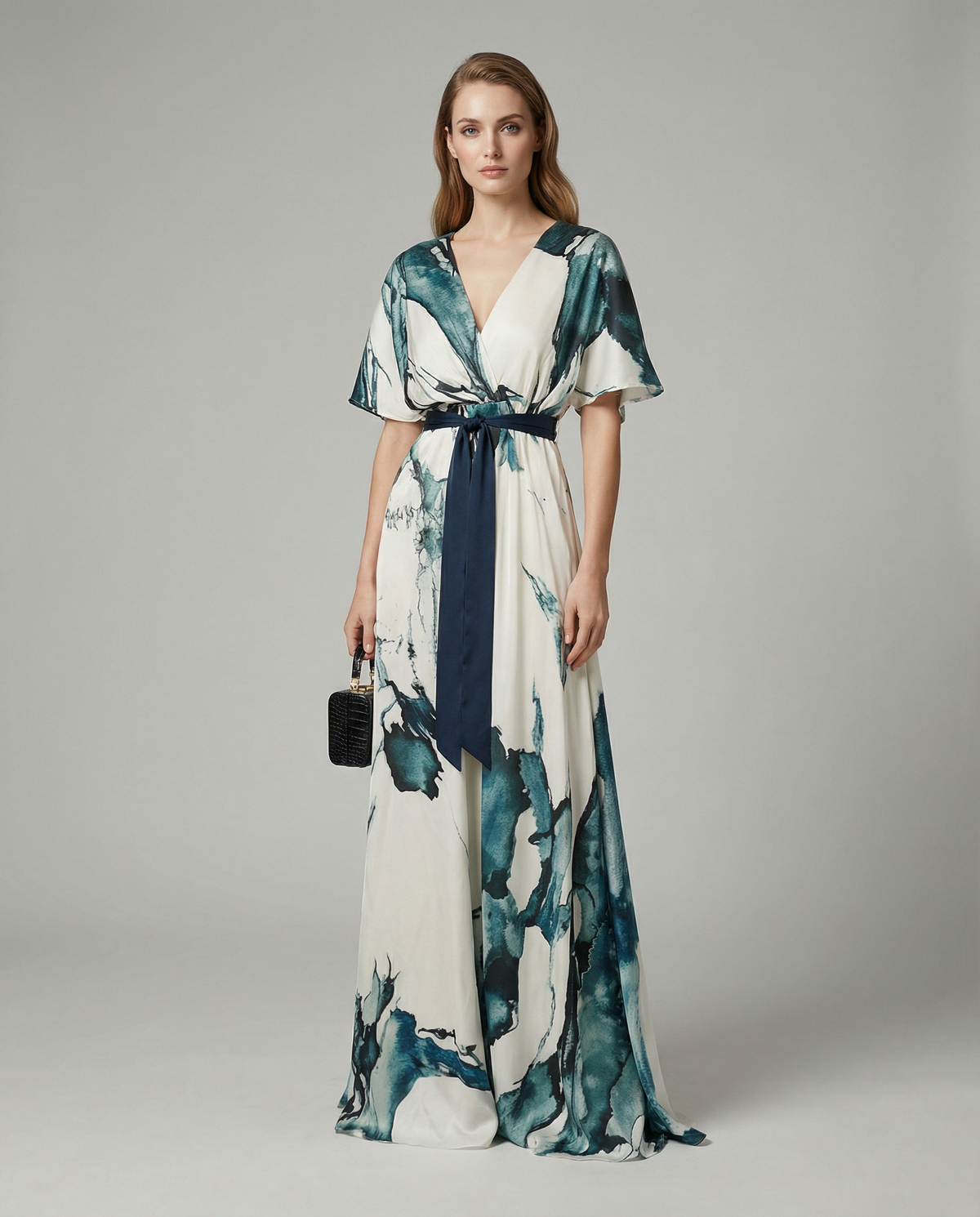 Women's Lightweight Floral Maxi Dress