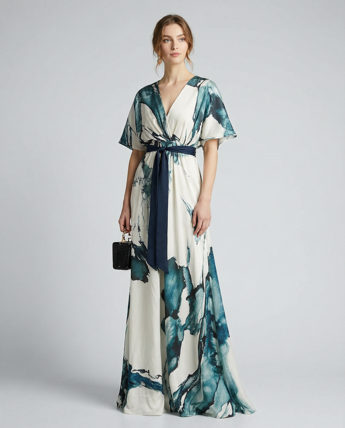 Women's Lightweight Floral Maxi Dress