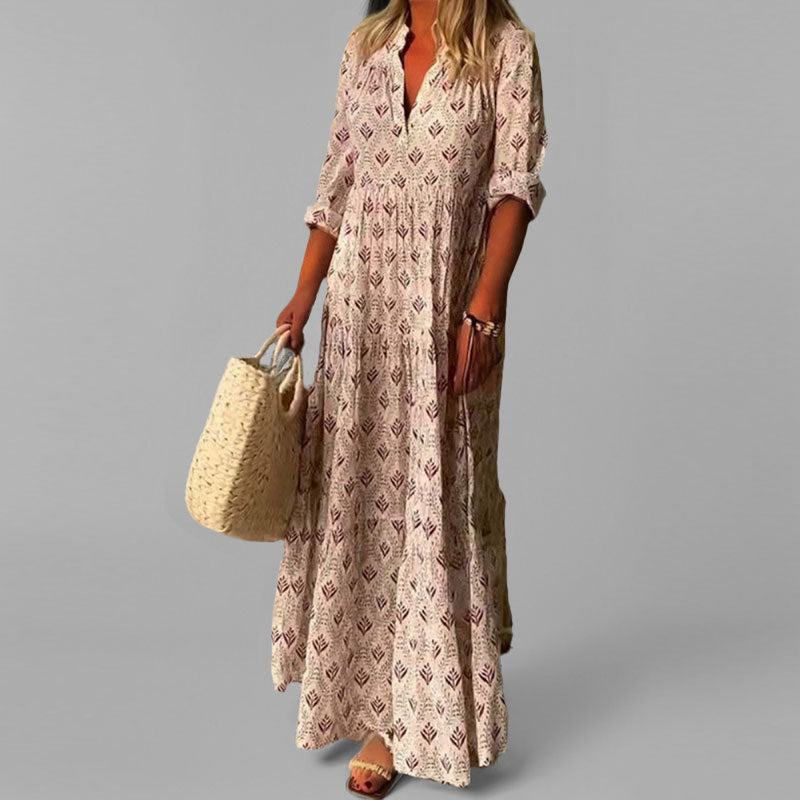 Women's Lightweight Floral Maxi Dress