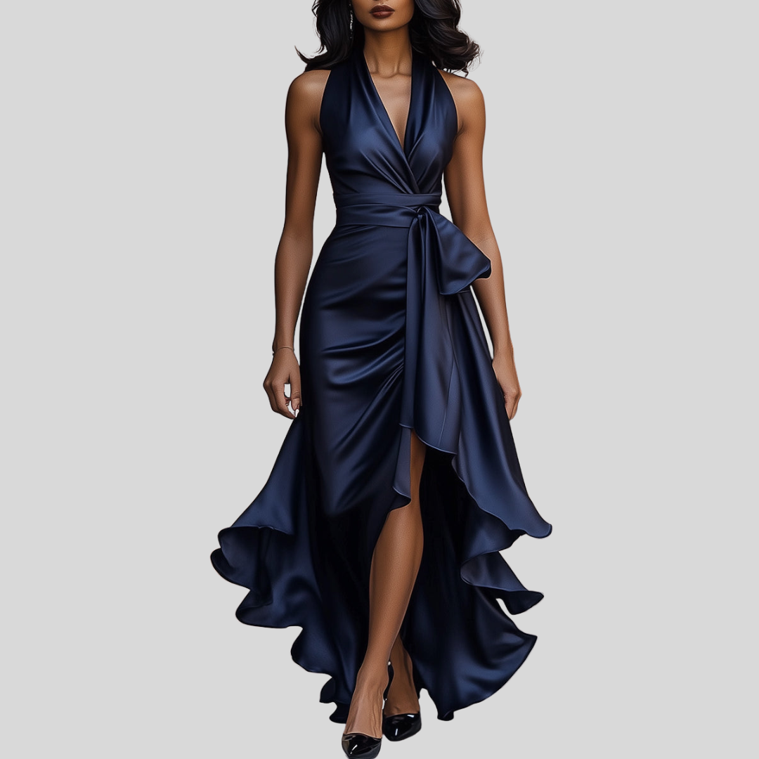 Women's Luxurious Satin Maxi Dress