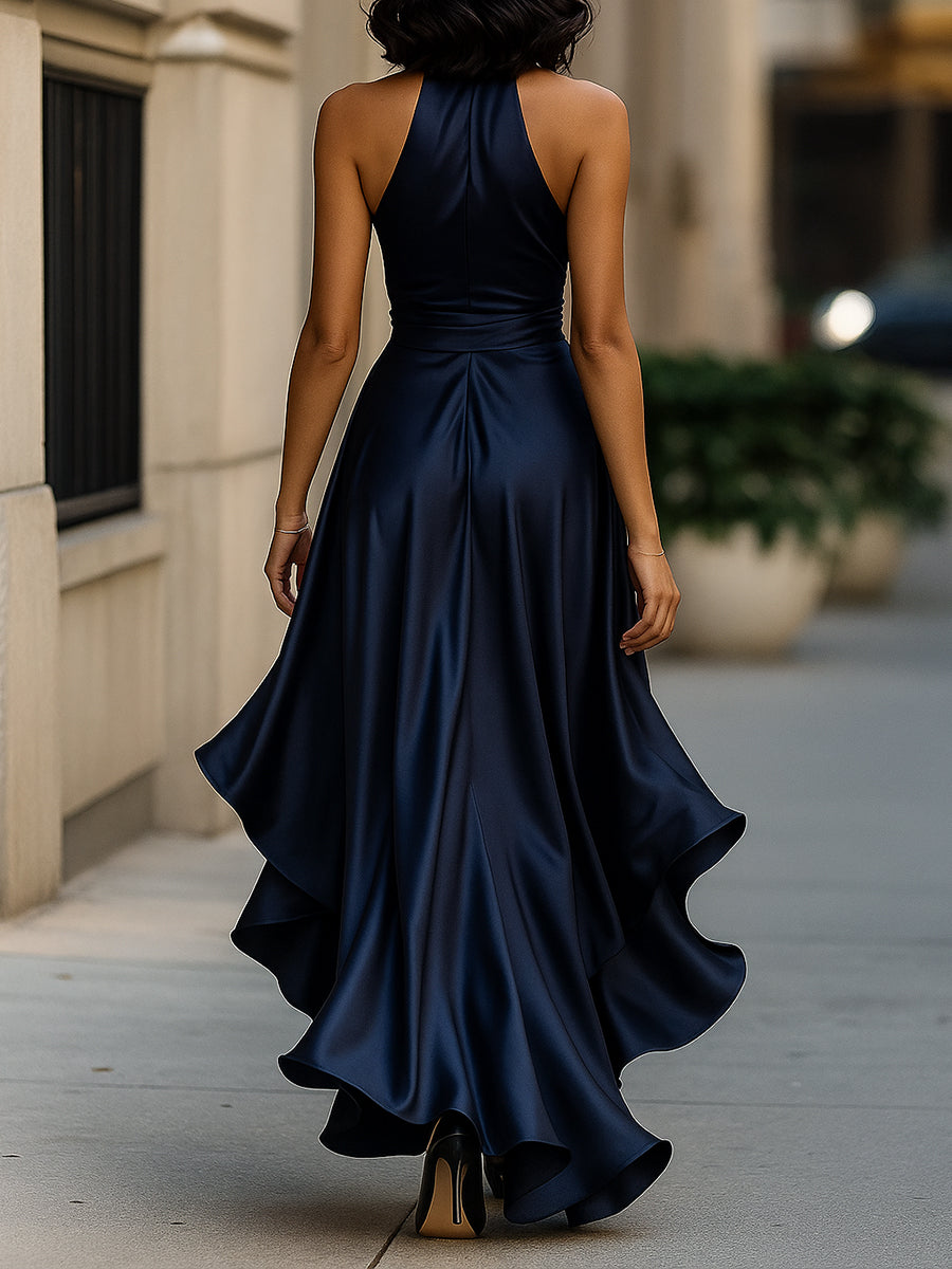 Women's Luxurious Satin Maxi Dress