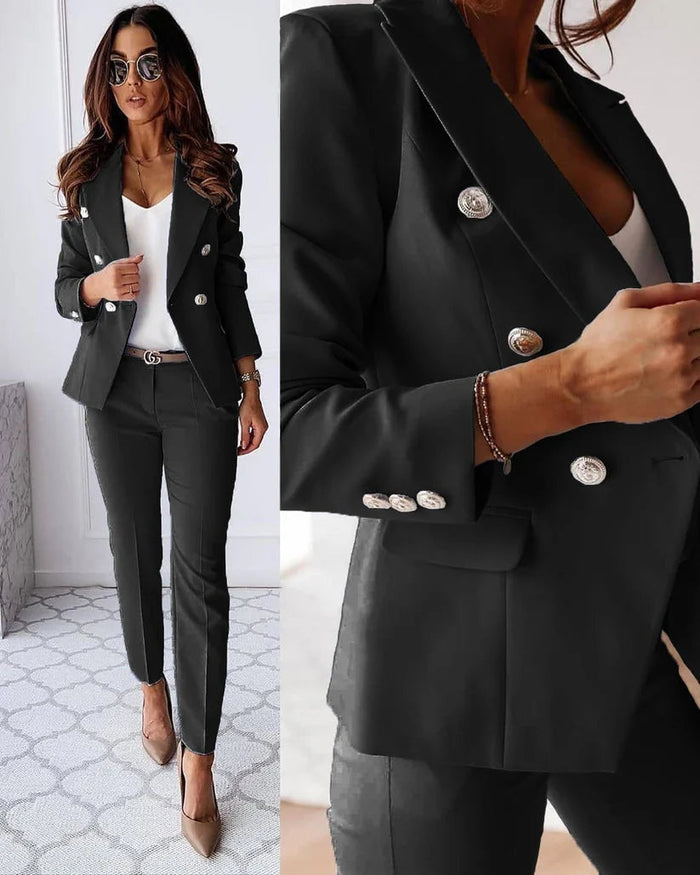 Women's Premium Fabric Blazer Set