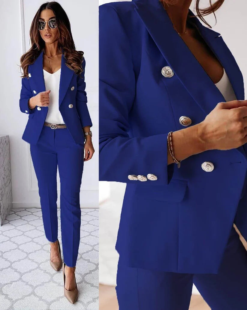 Women's Premium Fabric Blazer Set