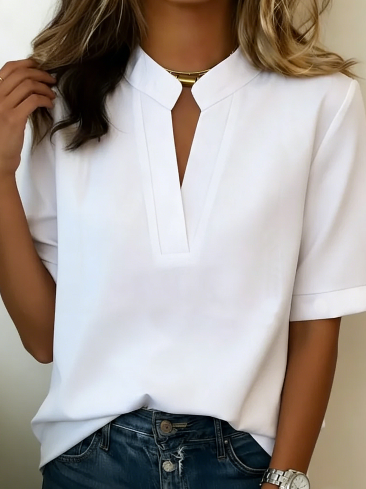 Women's Premium Polyester Blouse