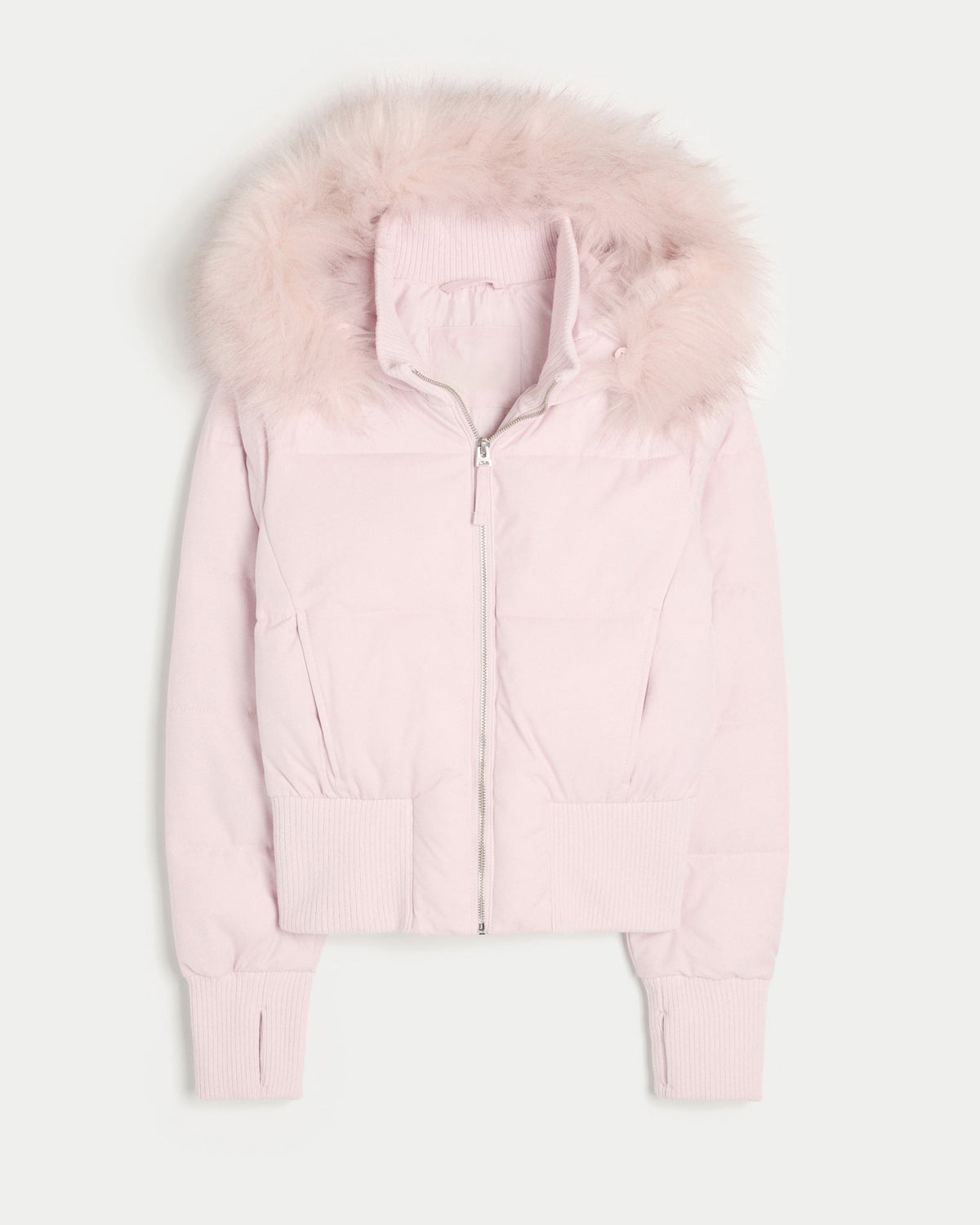Women's Quilted Polyester Puffer Jacket