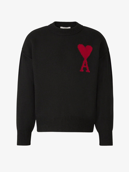 Women's Soft Knit Heart Sweater | Casual Chic Everyday Top 0