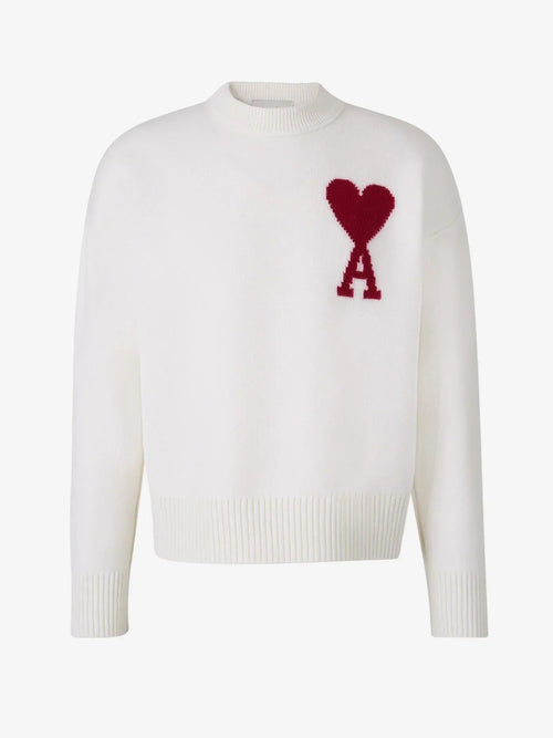 Women's Soft Knit Heart Sweater | Casual Chic Everyday Top 1
