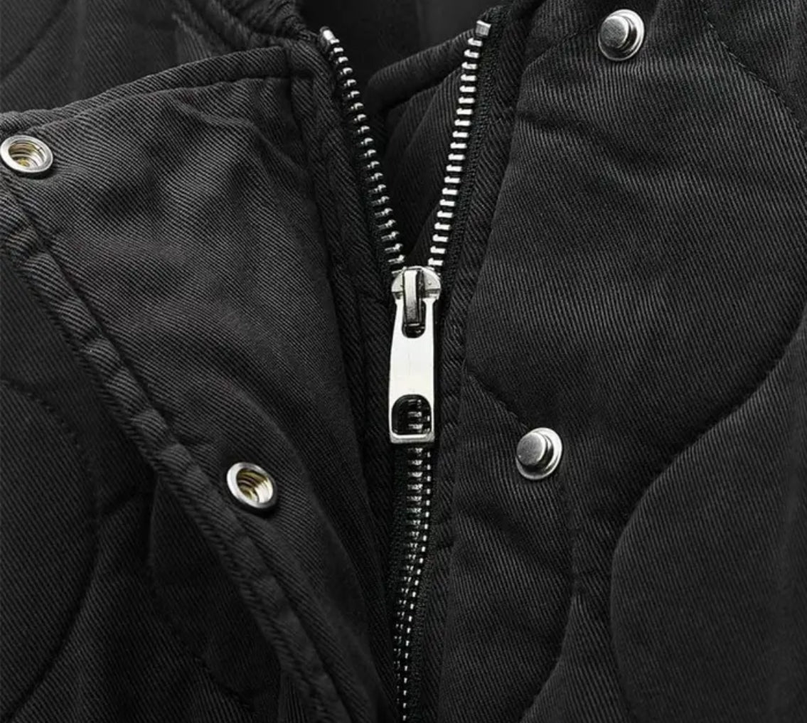 Women's Soft Quilted Bomber Jacket