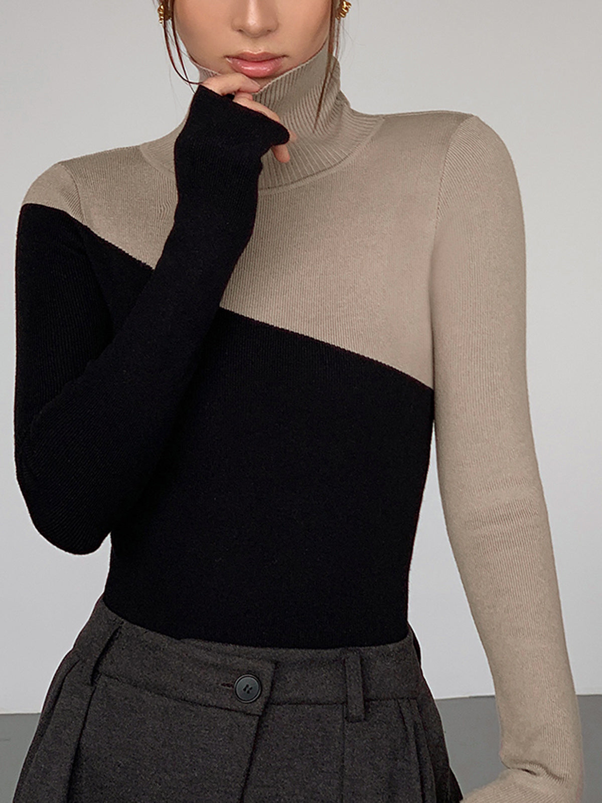 Women's Viscose Blend Knit Top