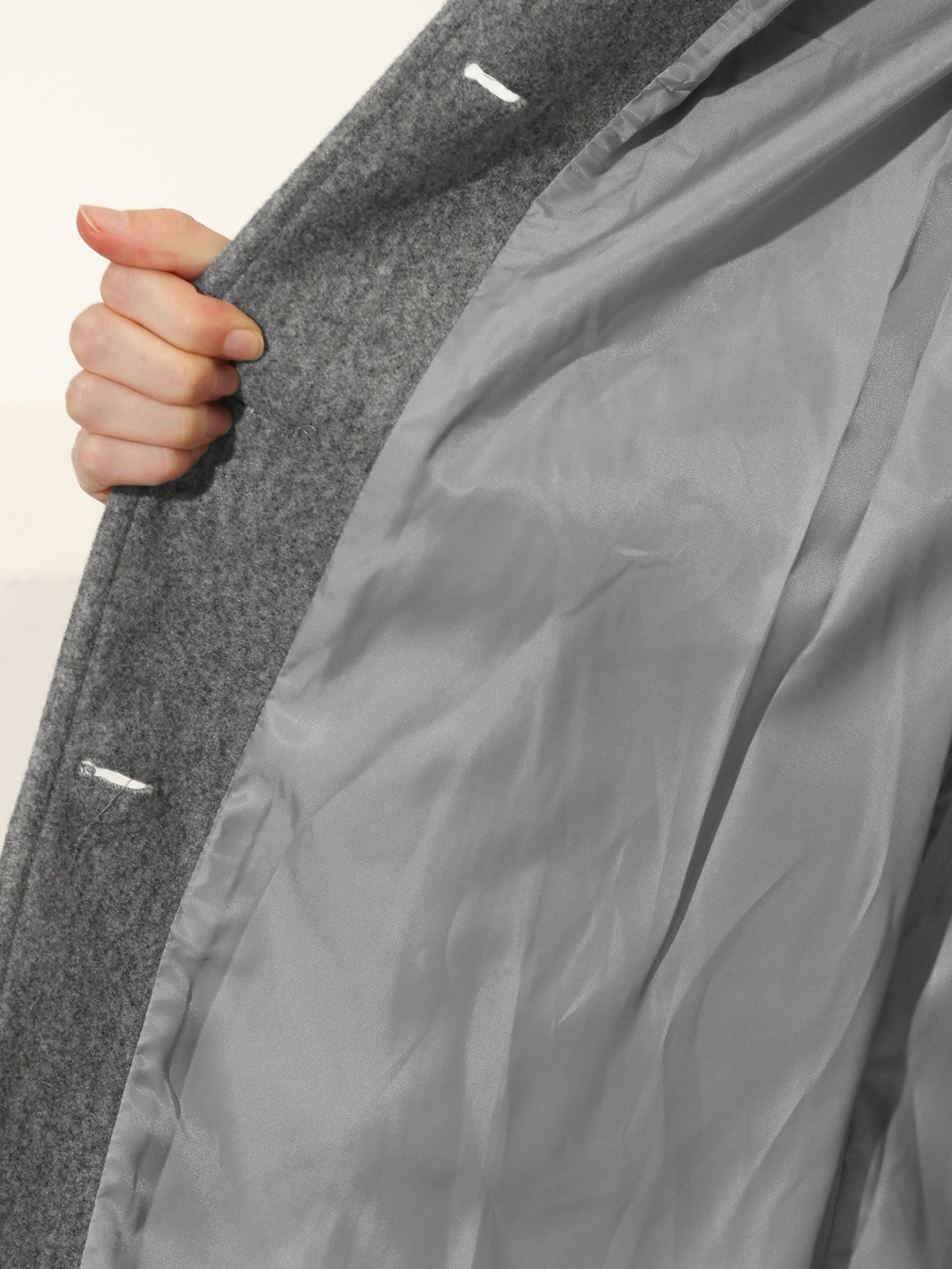 Women's Wool Blend Trench Coat