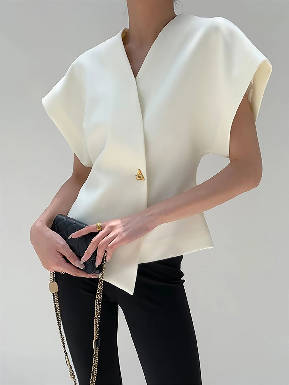 Women's Woven Polyester Blouse