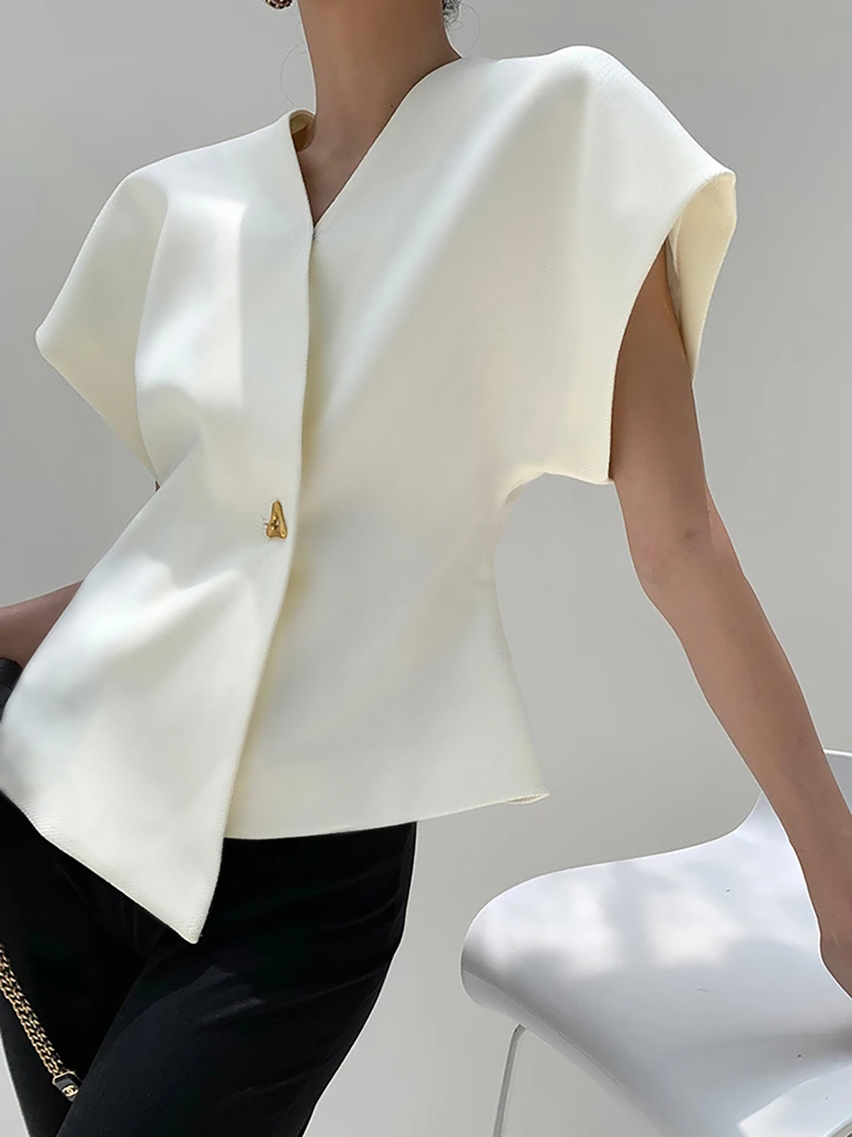 Women's Woven Polyester Blouse